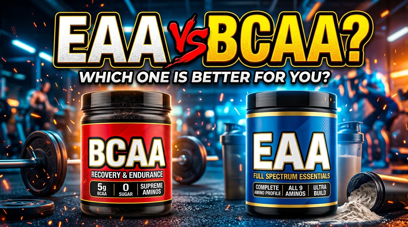 EAA vs BCAA Supplements for Muscle Growth