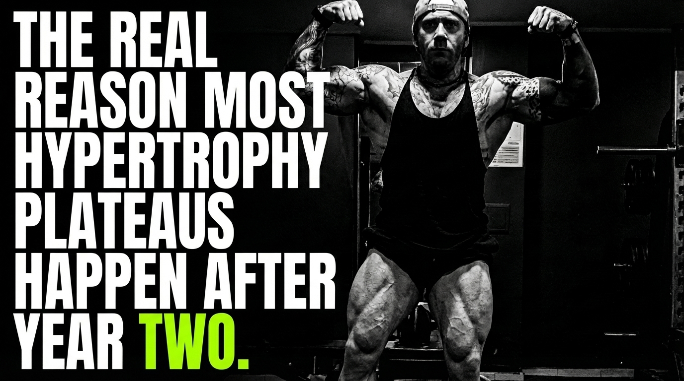 The Real Reason Most Hypertrophy Plateaus Happen After Year Two | The Coach Angelo