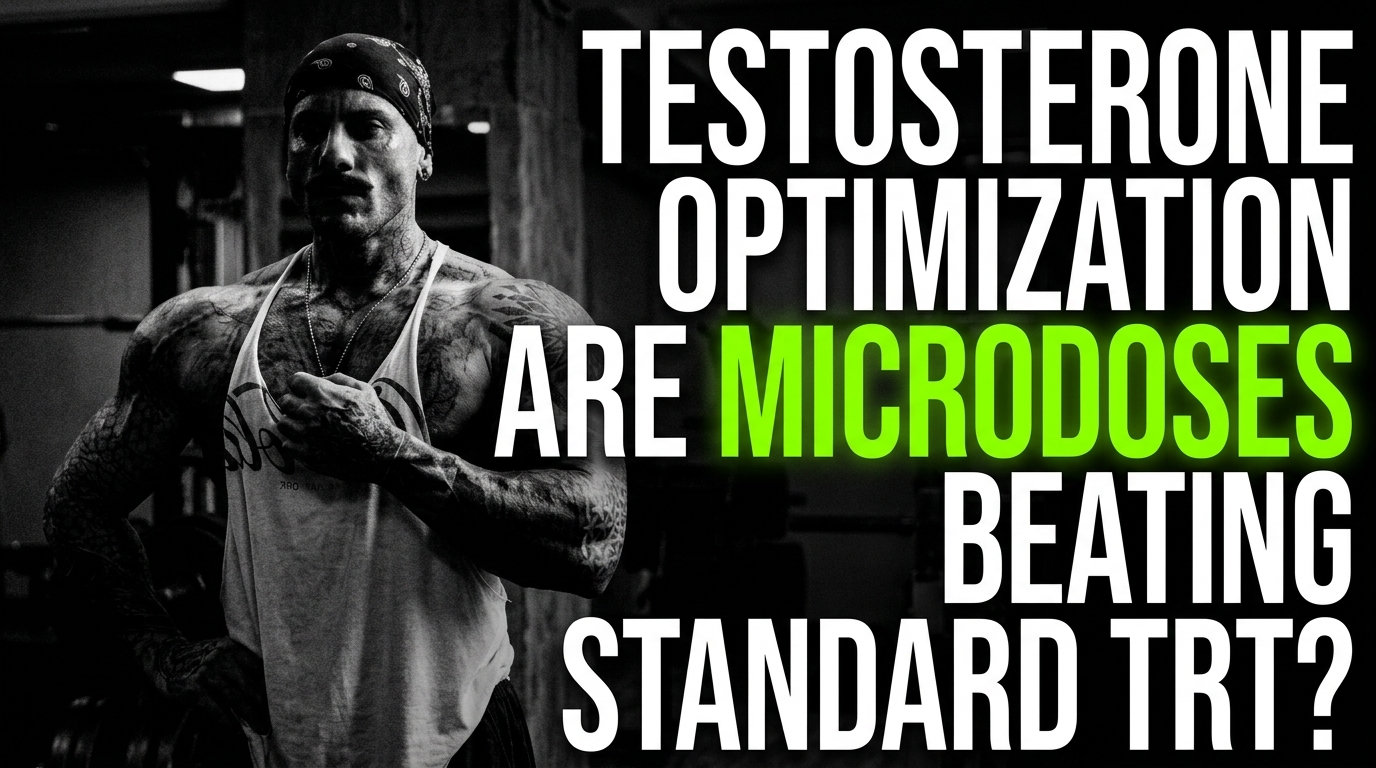 Testosterone Optimization: Are Microdoses Beating Standard TRT?