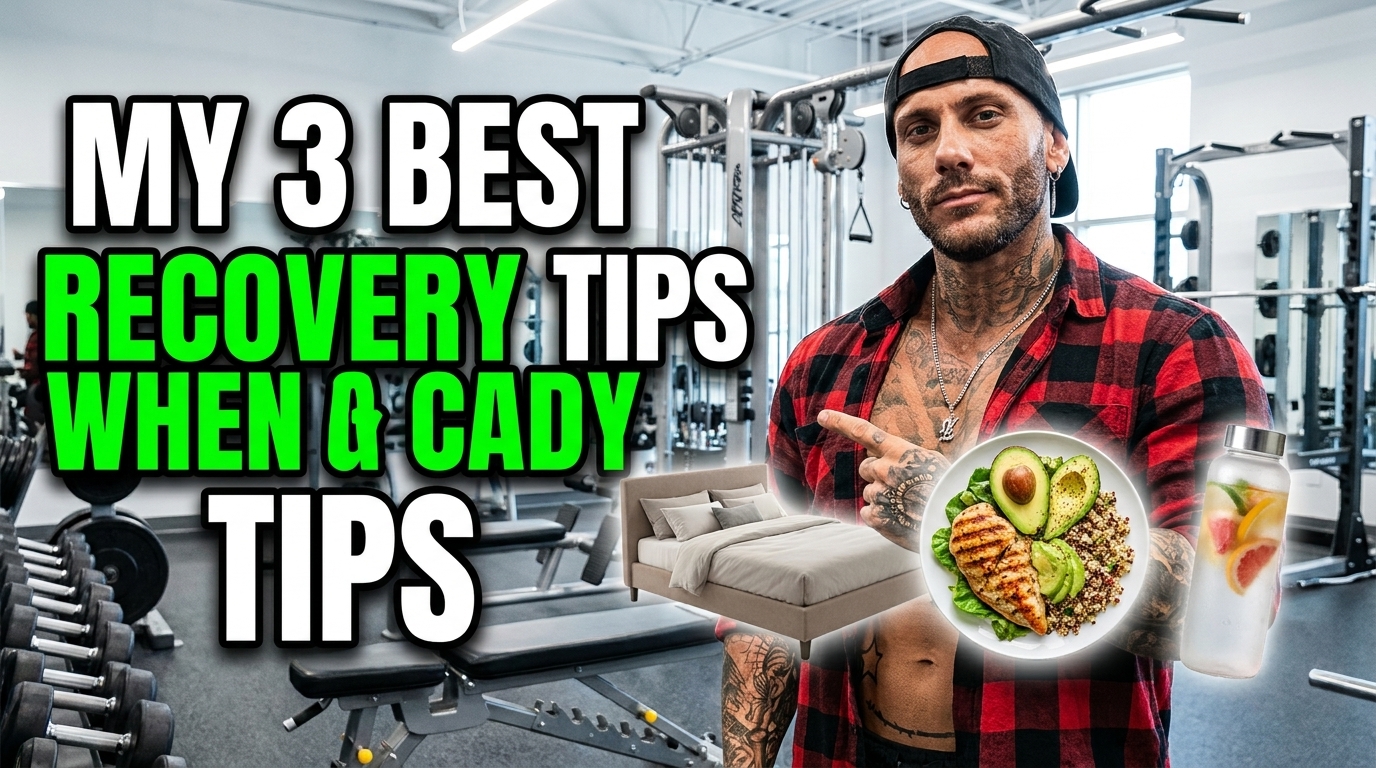 My 3 Best Recovery Tips for Muscle Growth